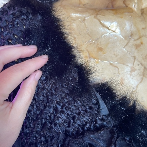 HANDCRAFTED  Sinta Margot handmade knitted  black sweater jacket no sewing - Picture 7 of 17